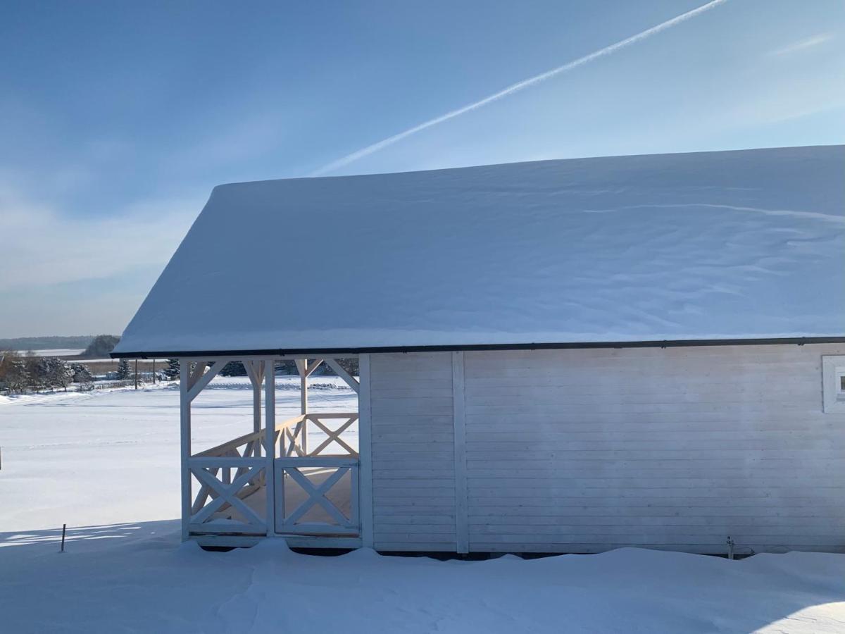 Gizycko-Przerwanki Domki Widok Na Mazury Buitenkant foto
