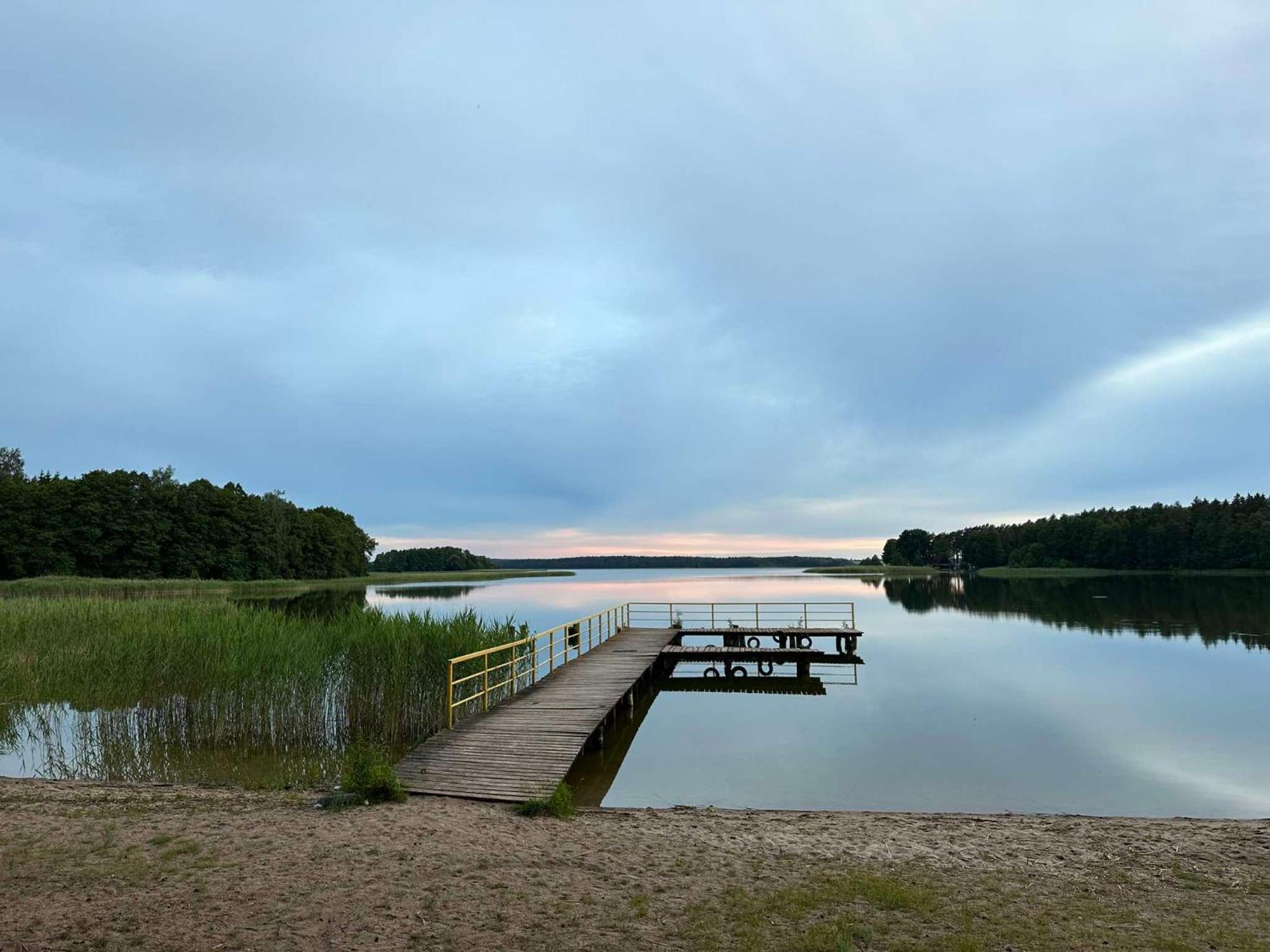 Gizycko-Przerwanki Domki Widok Na Mazury Buitenkant foto