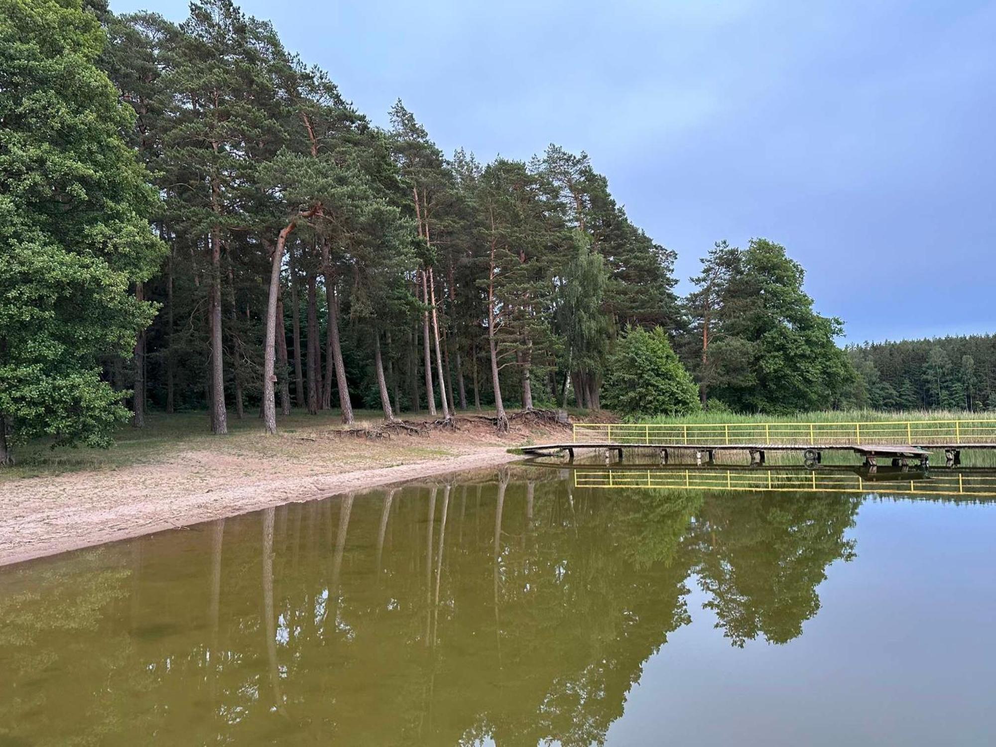 Gizycko-Przerwanki Domki Widok Na Mazury Buitenkant foto